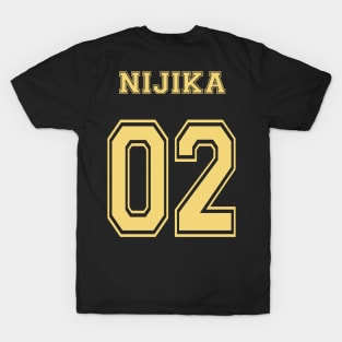 BOCCHI THE ROCK: NIJIKA 02 FRONT & BACK PRINT T-Shirt